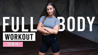 30 MIN FULL BODY HIIT WORKOUT| Intense Strenght & Cardio | No Repeat, No Equipment