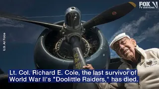 Last of the WWII 'Doolittle Raiders' dies at age 103