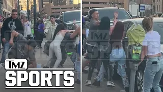 Colorado Rockies Fan Brutally Punches Women In Wild Fight Outside Coors Field | TMZ Sports