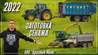 ЗАГОТОВКА СЕНАЖА 2022! Что-то НОВОЕ и ОЧЕНЬ интересное! Более 20 ЕДИНИЦ техники на ОДНОМ поле!