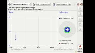 Testing A 25GB MDisc Using dvddisaster