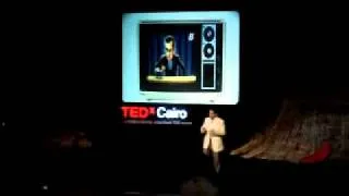 باسم يوسف وجراحة في قلب الإعلام  #TEDxCairo