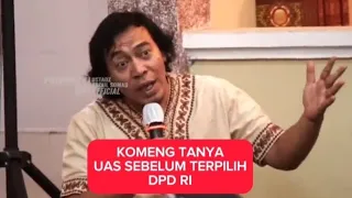 Komeng tanya UAS sebelum terpilih menjadi anggota DPD RI ⁉️ #viral #uas #pilpres2024 #pileg2024 #dpd