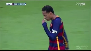 Neymar vs Real Sociedad Home (28/11/2015)