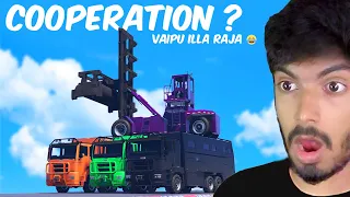 Cooperation aa Vaipeee Illaa 😂 | GTA 5 Stunt Races - Black FOX