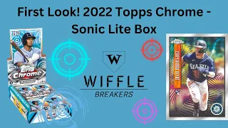 2022 Topps Chrome Sonic Lite Box Break! 4 Ray Wave and an Aaron Judge Buyback