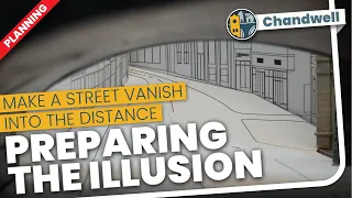 Designing an illusion - Making a road vanish into the distance using forced perspective