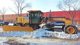 How Does Snow Removal Work in Montreal? Watch this video. [4K] #snowremoval