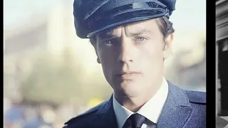 Alain Delon - Tu Pars ('You leave' by Bruno Pelletier) with lyrics.