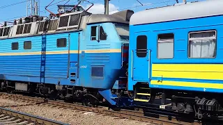 🇺🇦 "Втрачений Фірмач" Електровоз ЧС8-024 з REx 769 "Подільський Експрес" Київ-Камянець-Подільський