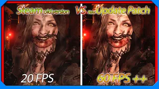 Resident Evil 8 Village PATCH UPDATE Comparison 1080p FidelityFX Super Resolution RE8 AMD FSR Ultra