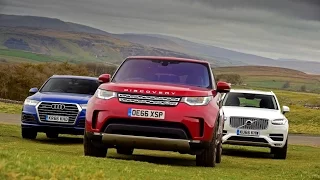 2017 Land Rover Discovery vs 2016 Audi Q7 vs 2016 Volvo XC90