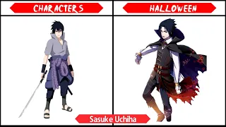 NARUTO CHARACTERS HALLOWEEN VERSION | Anime Life