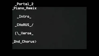 Portal 2- Piano Remix