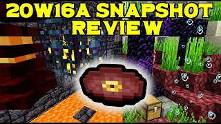 Minecraft 20w16a Snapshot Review | NEW Spawner, Bastion Remnant, Ruined Portal, Rare Loot!