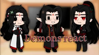 ||☪︎SVSSS & PIDW Demons react || {GCRV//🇧🇷/🇺🇸//Original?¿} || {01/01} || By: Nay_Gacha࿐