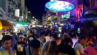 Khaosan Road, Bangkok, Thailand (2023) (4K) WALKING TOUR