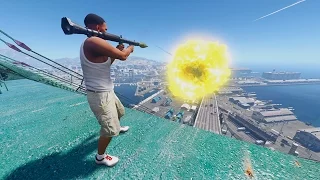 GTA 5 Mods - Nuclear Explosion Project (Rocket Launcher) [Mod Showcase]