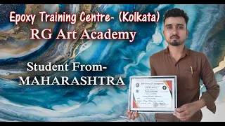 Epoxy Training Centre *RG Art Academy*Student From Maharashtra*Gaurab Ganguly*RG Group Of Companies*