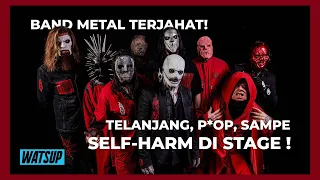 5 BAND METAL PALING BRUTAL! Dari Telanjang Sampai  P*OP di Panggung! | #Watsup