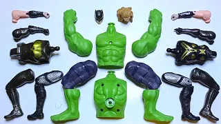 Assemble Marvel Toys Action Figures ~ HULK VS THOR VS BATMAN ~ Avengers Marvel Assemble Toys