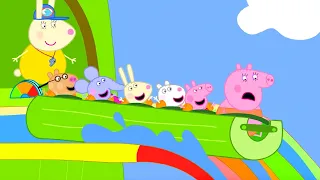 The Log Flume Ride 🪵 | Peppa Pig Tales Full Episodes