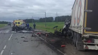 Russia: 2 killed in a fatal accident on the Tyumen-Kurgan highway