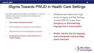 Learning Thursdays: Harm Reduction Is Part of the Treatment Continuum