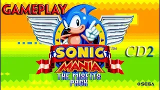 Sonic Mania PLUS - The Misfits Pack SAGE 2018 FULL AND SECRET Gameplay By CD2