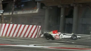 Jenson Button Crash Compilation in F1