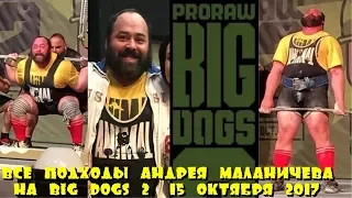 ANDREY MALANICHEV АНДРЕЙ МАЛАНИЧЕВ 1105kg BIG DOGS 2 ProRaw 2017