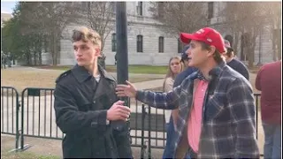 We Interviewed Trump Supporters, Got THREATENED!