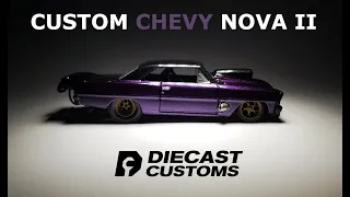 Custom Hotwheels Nova II Drag Car