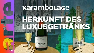 Ursprünge des Champagners | Karambolage | ARTE
