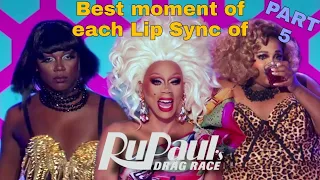Best moment of each LIP SYNC of Drag Race // PART 5