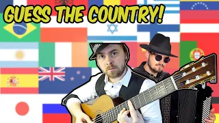 stereotypical music from 25 countries (..can you guess them??)