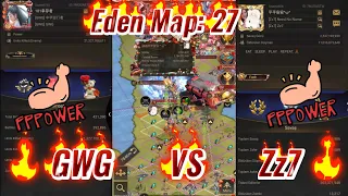 Eden Map: 27 ''Stubborn Players Like Goats'' GWG VS Zz7 💪👊🔥 - Last Shelter Survival