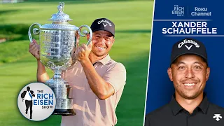 Xander Schauffele Is Prolly Drinking Out of His PGA Championship Trophy Right Now | Rich Eisen Show