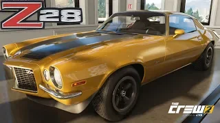 The Crew 2 - 71' Camaro Z28 - Customization, Top Speed, Review