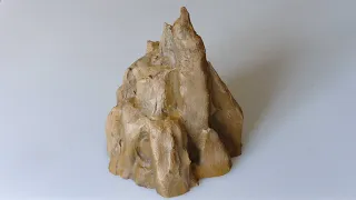 How to make a Mountain with Polystyrene for your Models or Dioramas