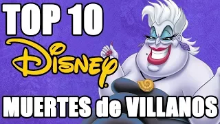 Top 10 Mejores muertes de Villanos Disney
