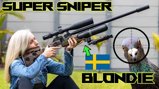 Super Sniper Blondie | FX Crown GRS | 26gr Javelin Slugs | Airgun Pest Control | Deadly Accurate PCP