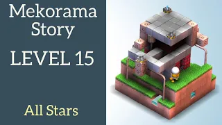 Mekorama Story level 15 | All hidden stars