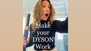 The RIGHT way to use your Dyson Air-wrap | Why your curls aren’t holding | Tips and tutorial