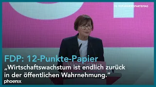 Eröffnung des FDP-Parteitags durch Bettina Stark-Watzinger | 27.04.2024