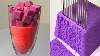 very satisfying and relaxing compilation50/;kinetic sand ASMR/