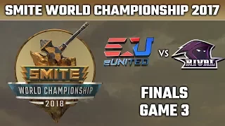 SMITE World Championship 2018: Finals - eUnited vs. Team Rival (Game 3)