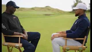 Michael Jordan One on One Stephen Curry Talking About 'GOLF' Ryder Cup