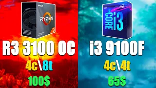 Core i3 9100F vs Ryzen 3 3100 OC | + GTX 1060 6GB【Test in 14 Games + Low vs Ultra】