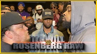 ILL WILL VS ROSENBERG RAW RAP BATTLE - RBE